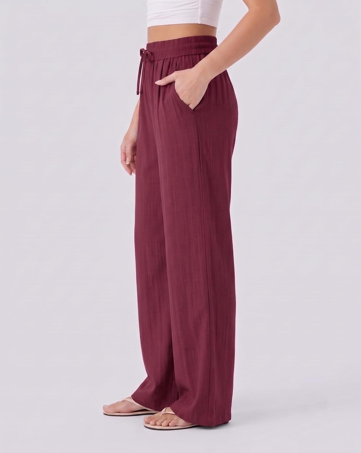 Nermosa High-Waist Korean Trousers with Wide Baggy Fit - Image 11