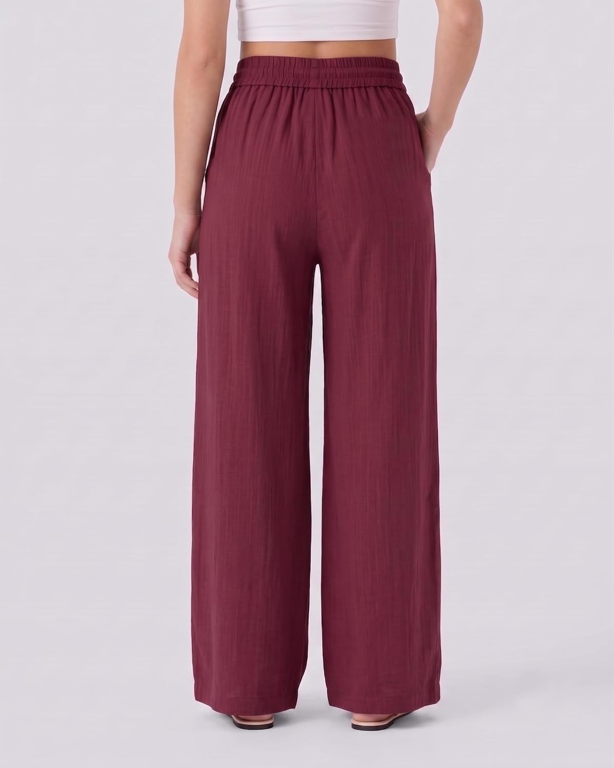 Nermosa High-Waist Korean Trousers with Wide Baggy Fit - Image 12