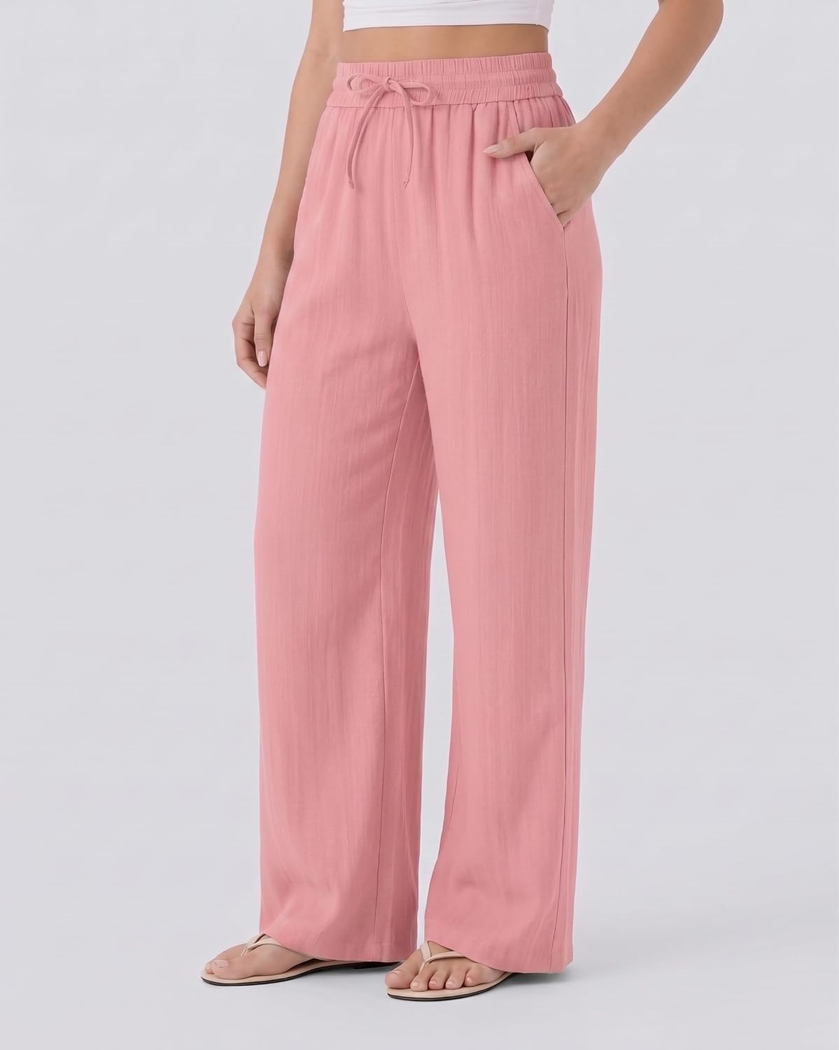 Nermosa High-Waist Korean Trousers with Wide Baggy Fit - Image 20