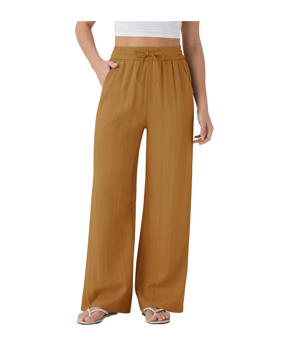 Nermosa High-Waist Korean Trousers with Wide Baggy Fit - Image 22