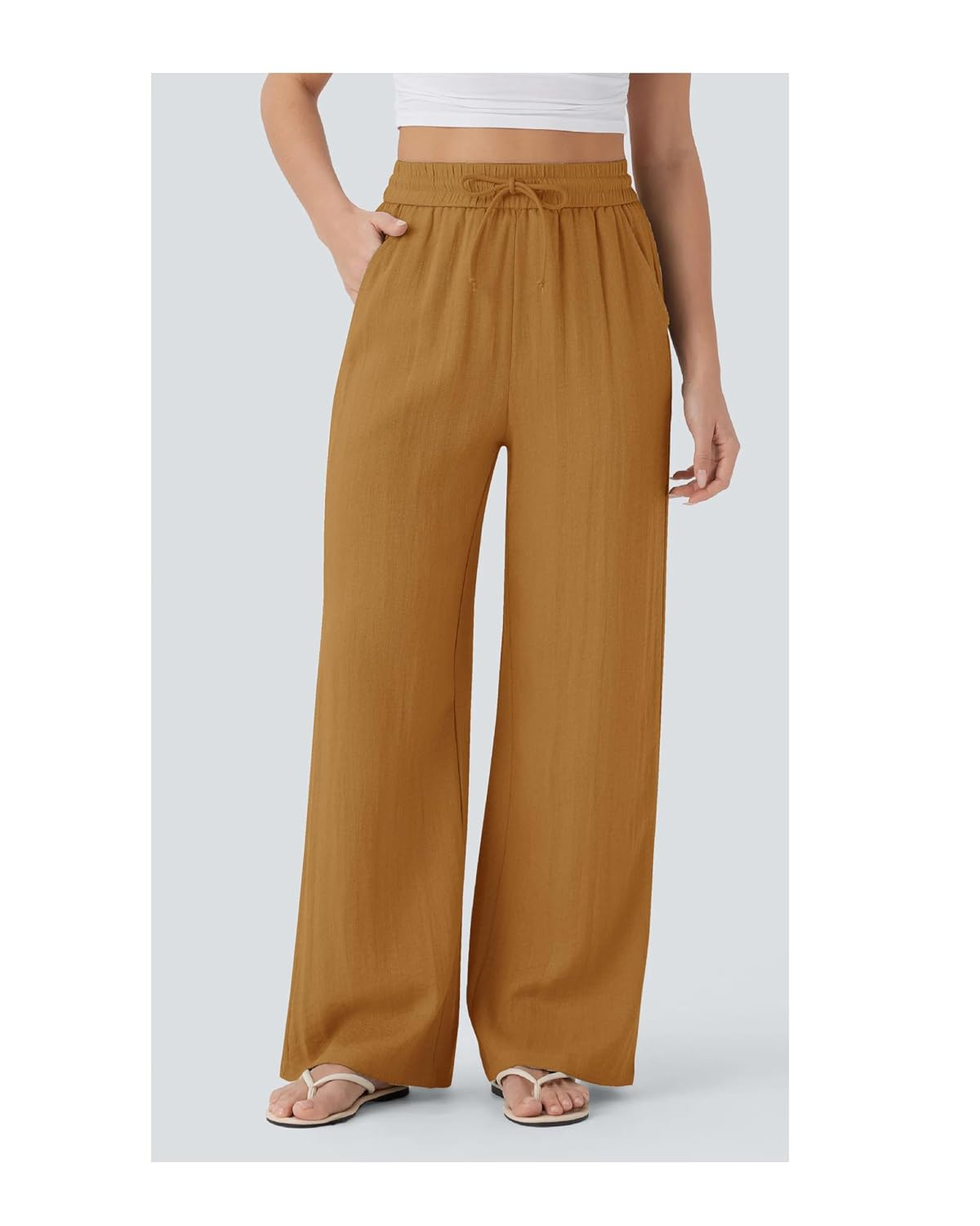 Nermosa High-Waist Korean Trousers with Wide Baggy Fit - Image 27