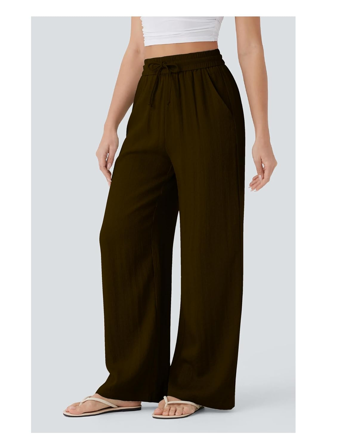 Nermosa High-Waist Korean Trousers with Wide Baggy Fit - Image 32