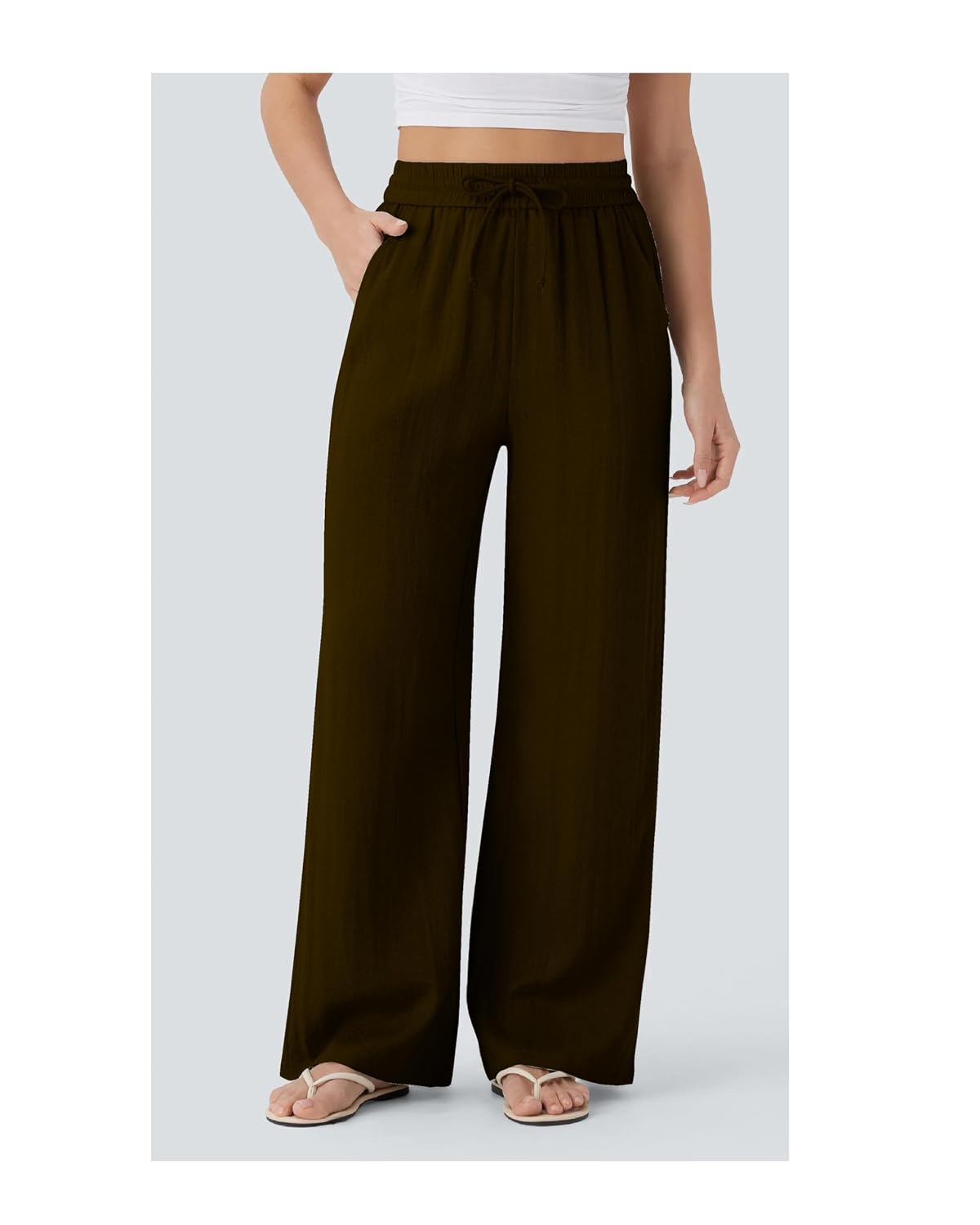 Nermosa High-Waist Korean Trousers with Wide Baggy Fit - Image 33
