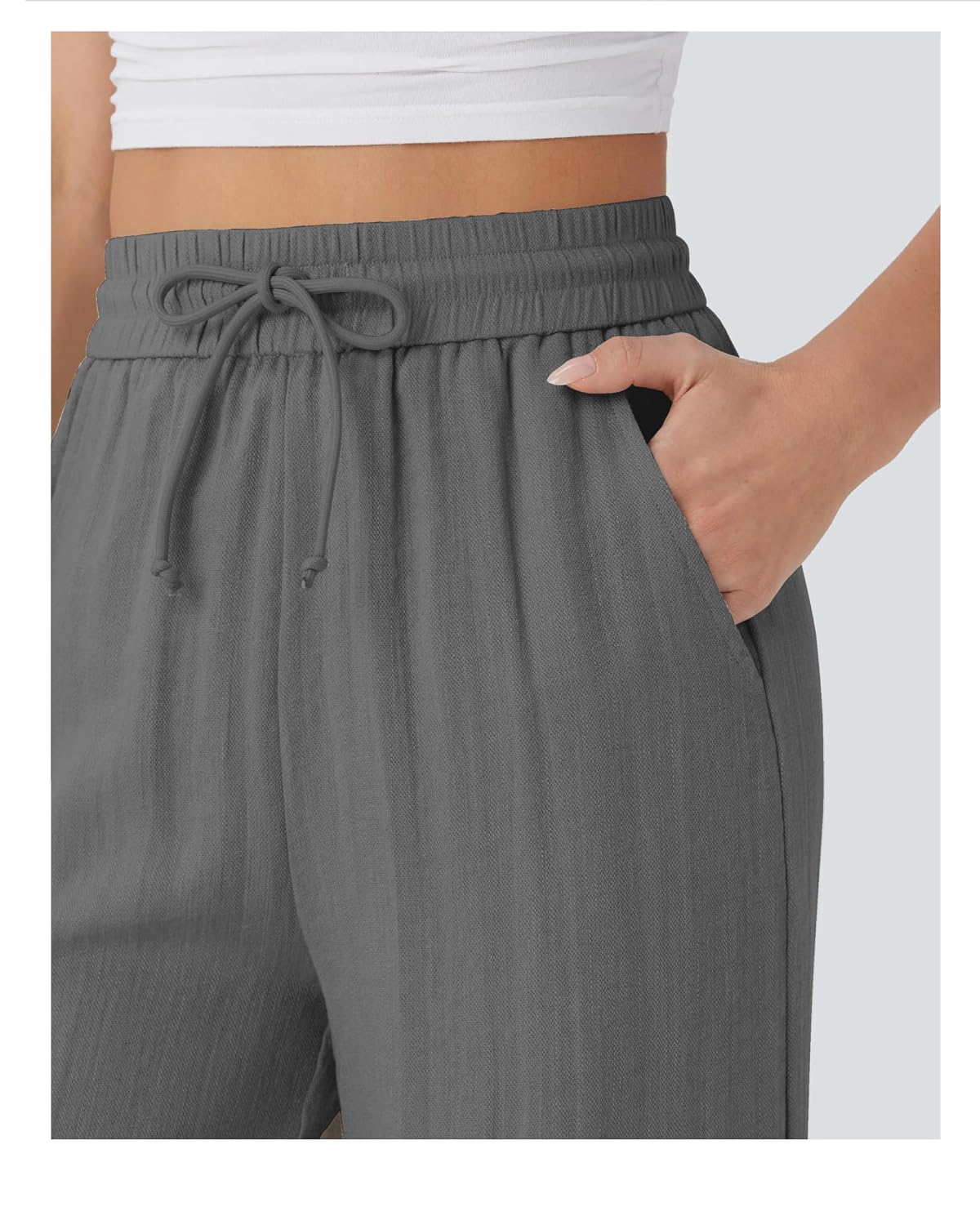 Nermosa High-Waist Korean Trousers with Wide Baggy Fit - Image 35