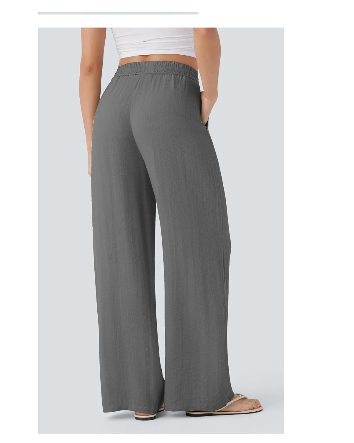 Nermosa High-Waist Korean Trousers with Wide Baggy Fit - Image 37